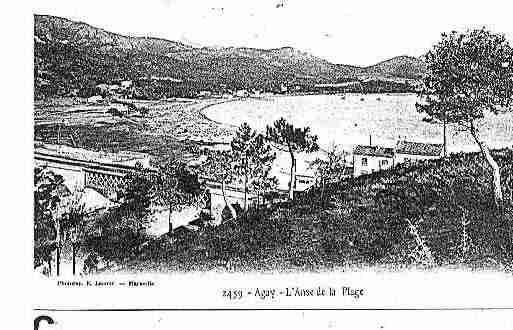 Ville de AGAY Carte postale ancienne
