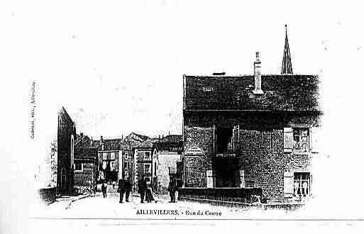 Ville de AILLEVILLERSETLYAUMONT Carte postale ancienne