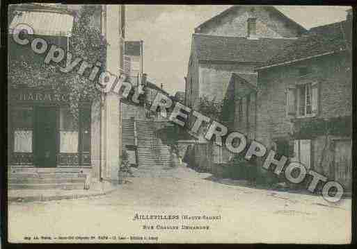 Ville de AILLEVILLERSETLYAUMONT Carte postale ancienne