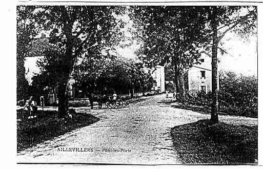 Ville de AILLEVILLERSETLYAUMONT Carte postale ancienne