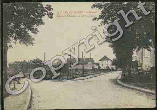 Ville de AILLEVILLERSETLYAUMONT Carte postale ancienne