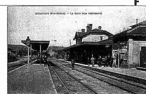 Ville de AILLEVILLERSETLYAUMONT Carte postale ancienne