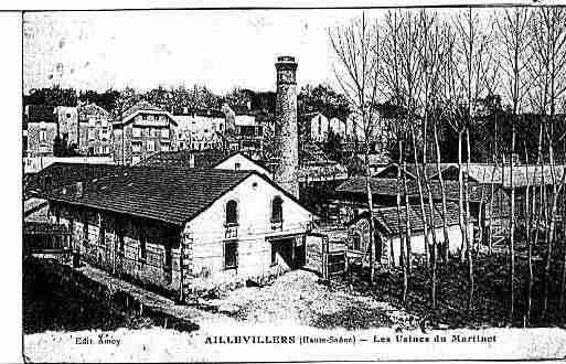 Ville de AILLEVILLERSETLYAUMONT Carte postale ancienne