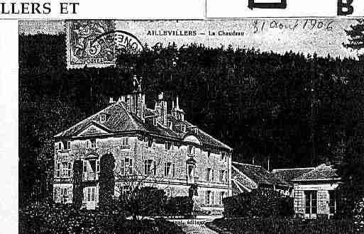 Ville de AILLEVILLERSETLYAUMONT Carte postale ancienne