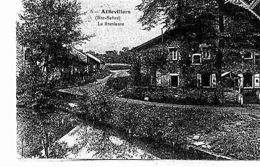 Ville de AILLEVILLERSETLYAUMONT Carte postale ancienne