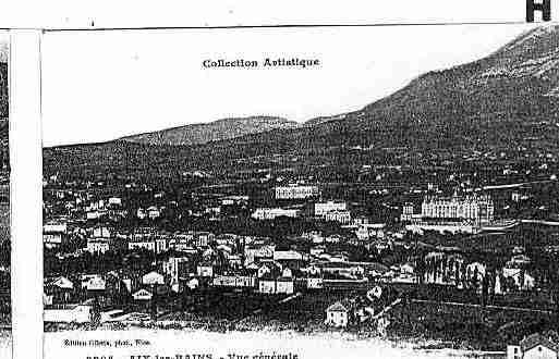 Ville de AIXLESBAINS Carte postale ancienne