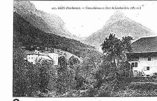 Ville de ALEX Carte postale ancienne