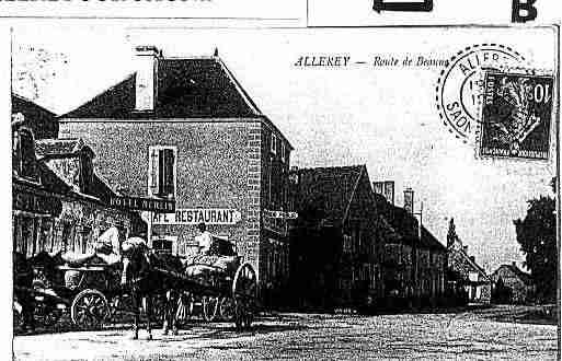 Ville de ALLEREYSURSAONE Carte postale ancienne