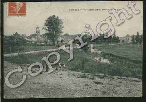 Ville de AMANCE Carte postale ancienne