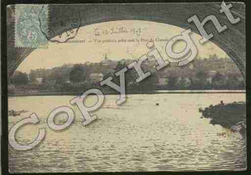 Ville de AMONCOURT Carte postale ancienne