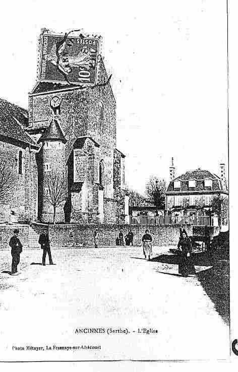 Ville de ANCINNES Carte postale ancienne