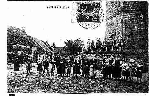 Ville de ANTULLY Carte postale ancienne