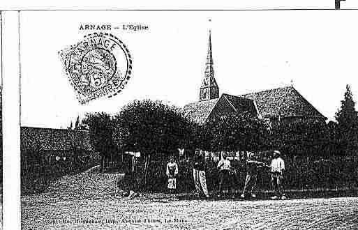 Ville de ARNAGE Carte postale ancienne