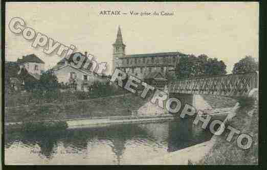 Ville de ARTAIX Carte postale ancienne