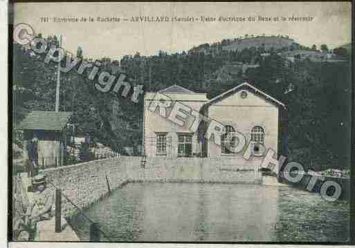 Ville de ARVILLARD Carte postale ancienne