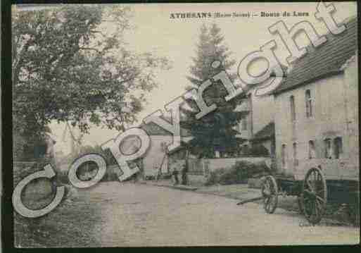 Ville de ATHESANSETROITEFONTAINE Carte postale ancienne