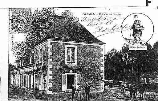 Ville de AUBIGNERACAN Carte postale ancienne