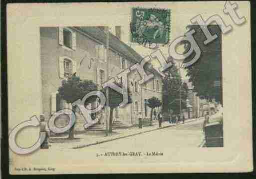 Ville de AUTREYLESGRAY Carte postale ancienne