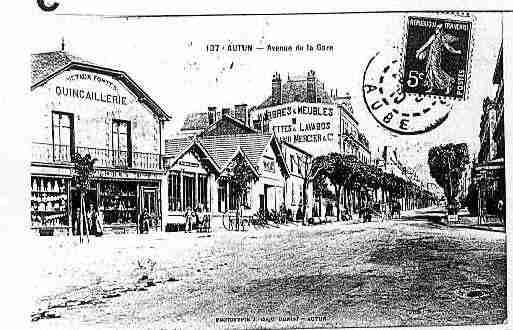 Ville de AUTUN Carte postale ancienne