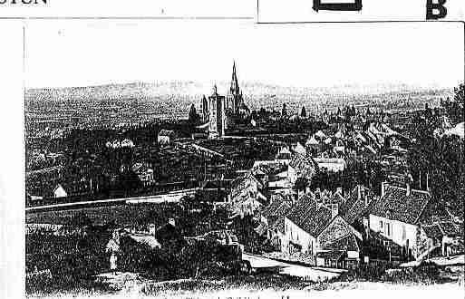 Ville de AUTUN Carte postale ancienne