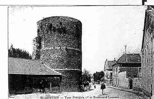 Ville de AUTUN Carte postale ancienne