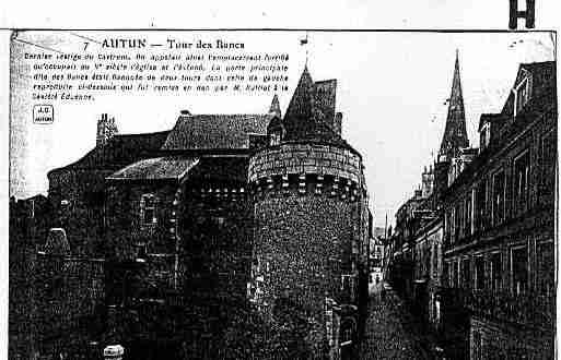 Ville de AUTUN Carte postale ancienne