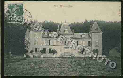 Ville de AZE Carte postale ancienne