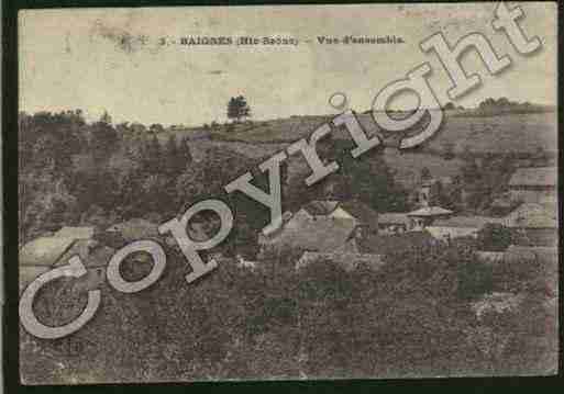 Ville de BAIGNES Carte postale ancienne Ville de BAIGNES Carte postale ancienne