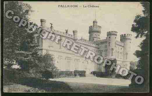 Ville de BALLAISON Carte postale ancienne