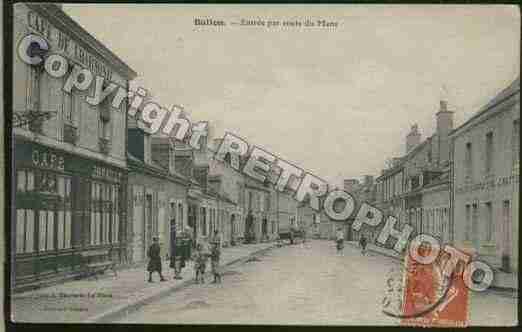 Ville de BALLON Carte postale ancienne