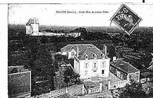 Ville de BALLON Carte postale ancienne