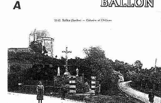 Ville de BALLON Carte postale ancienne