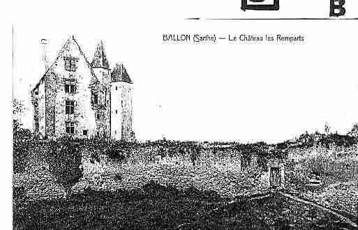 Ville de BALLON Carte postale ancienne