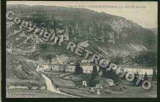 Ville de BALME(LA) Carte postale ancienne