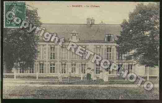 Ville de BARBEY Carte postale ancienne