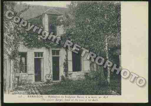 Ville de BARBIZON Carte postale ancienne