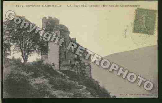 Ville de BATHIE(LA) Carte postale ancienne