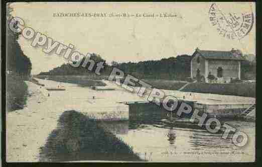 Ville de BAZOCHESLESBRAY Carte postale ancienne Ville de BAZOCHESLESBRAY Carte postale ancienne