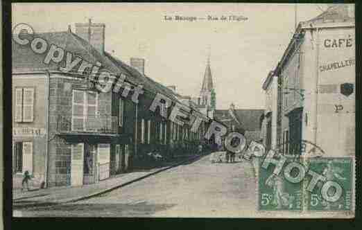 Ville de BAZOGE(LA) Carte postale ancienne