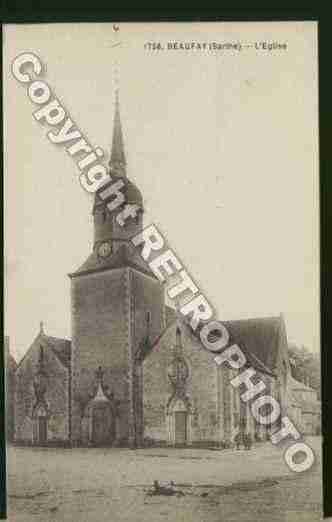 Ville de BEAUFAY Carte postale ancienne