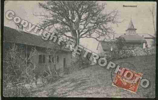 Ville de BEAUMONT Carte postale ancienne