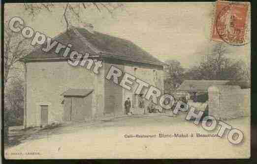 Ville de BEAUMONT Carte postale ancienne