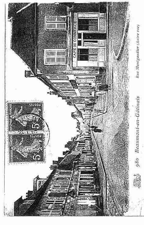 Ville de BEAUMONTDUGATINAIS Carte postale ancienne