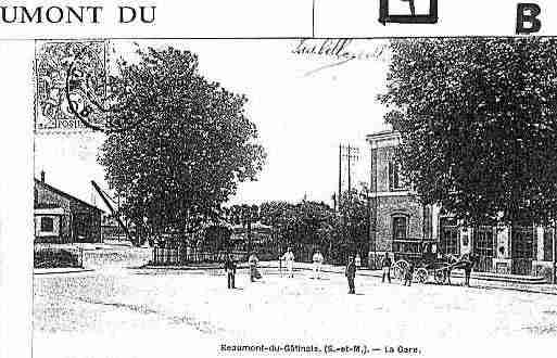 Ville de BEAUMONTDUGATINAIS Carte postale ancienne