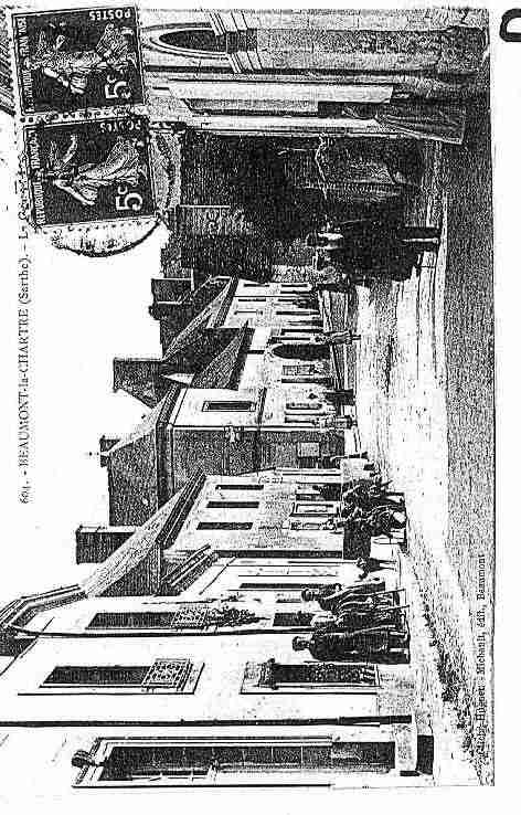 Ville de BEAUMONTSURDEME Carte postale ancienne