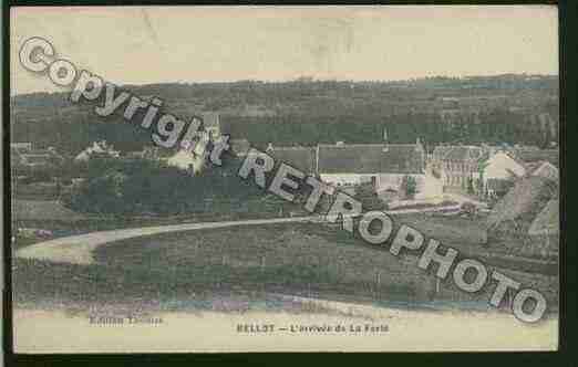 Ville de BELLOT Carte postale ancienne