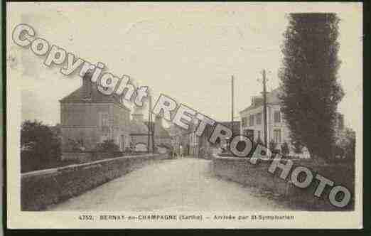 Ville de BERNAYENCHAMPAGNE Carte postale ancienne