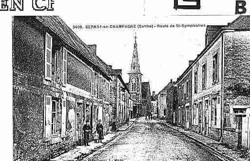 Ville de BERNAYENCHAMPAGNE Carte postale ancienne