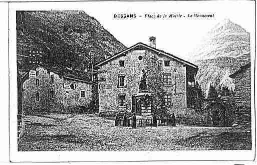 Ville de BESSANS Carte postale ancienne