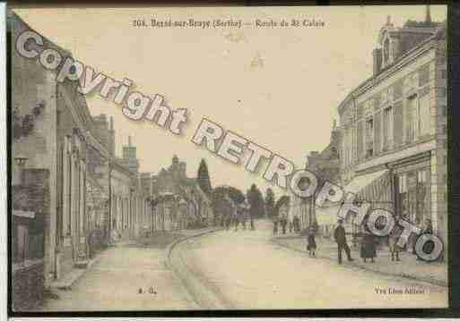 Ville de BESSESURBRAYE Carte postale ancienne